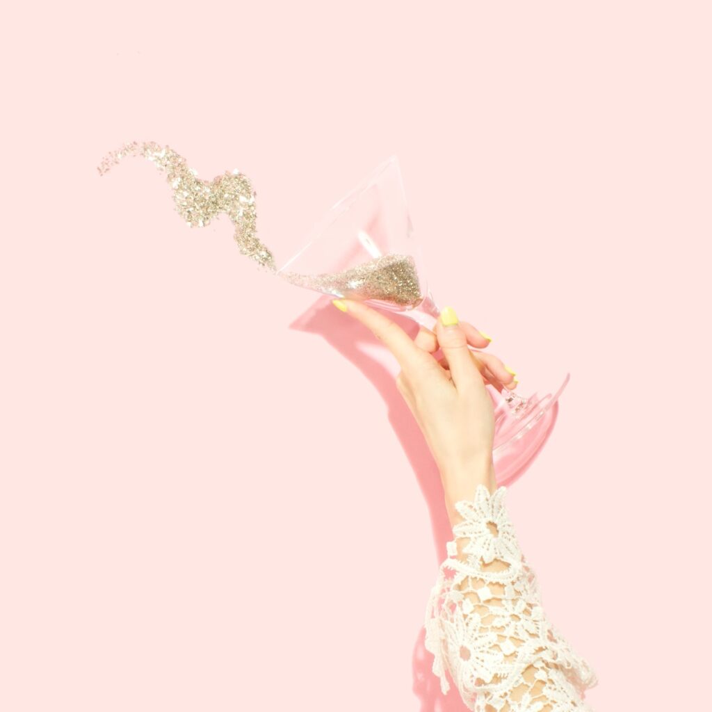 cheers to your next lash lift and lash tint!